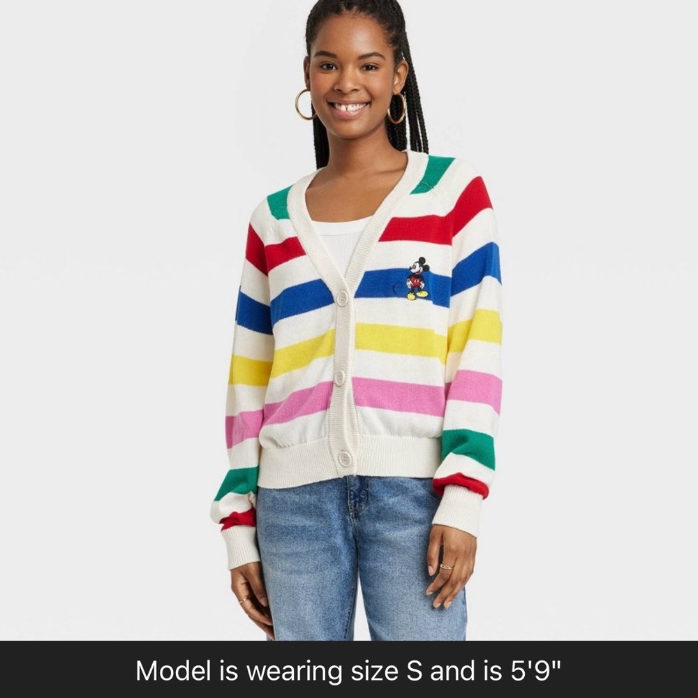 Women's Disney 100 Striped Graphic
Cardigan